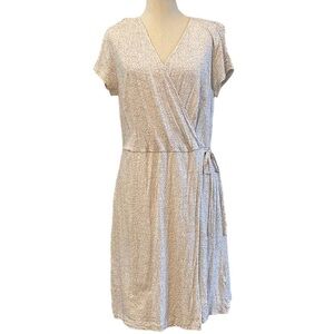 H&M black and white dot dress